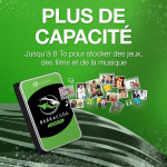 DISQUE DUR HDD INTERN BUREAU SEAGATE 4 To