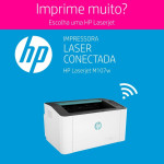 IMPRIMANTE HP Laserjet 107w-Wifi - Monochrome
