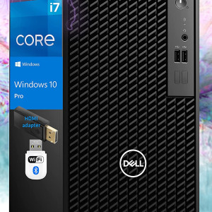 BUREAU DELL OPTIPLEX 3000 Intel Core i7-12ème Gen-4 Go Ram-256 Go SSD-LEcteur DVD-Ecran 22 Pouces-Freedos + Licence Windows 10 Pro