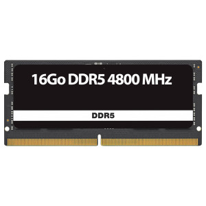 BARETTE MEMOIRE RAM DDR5 PORTABLE 16 Go