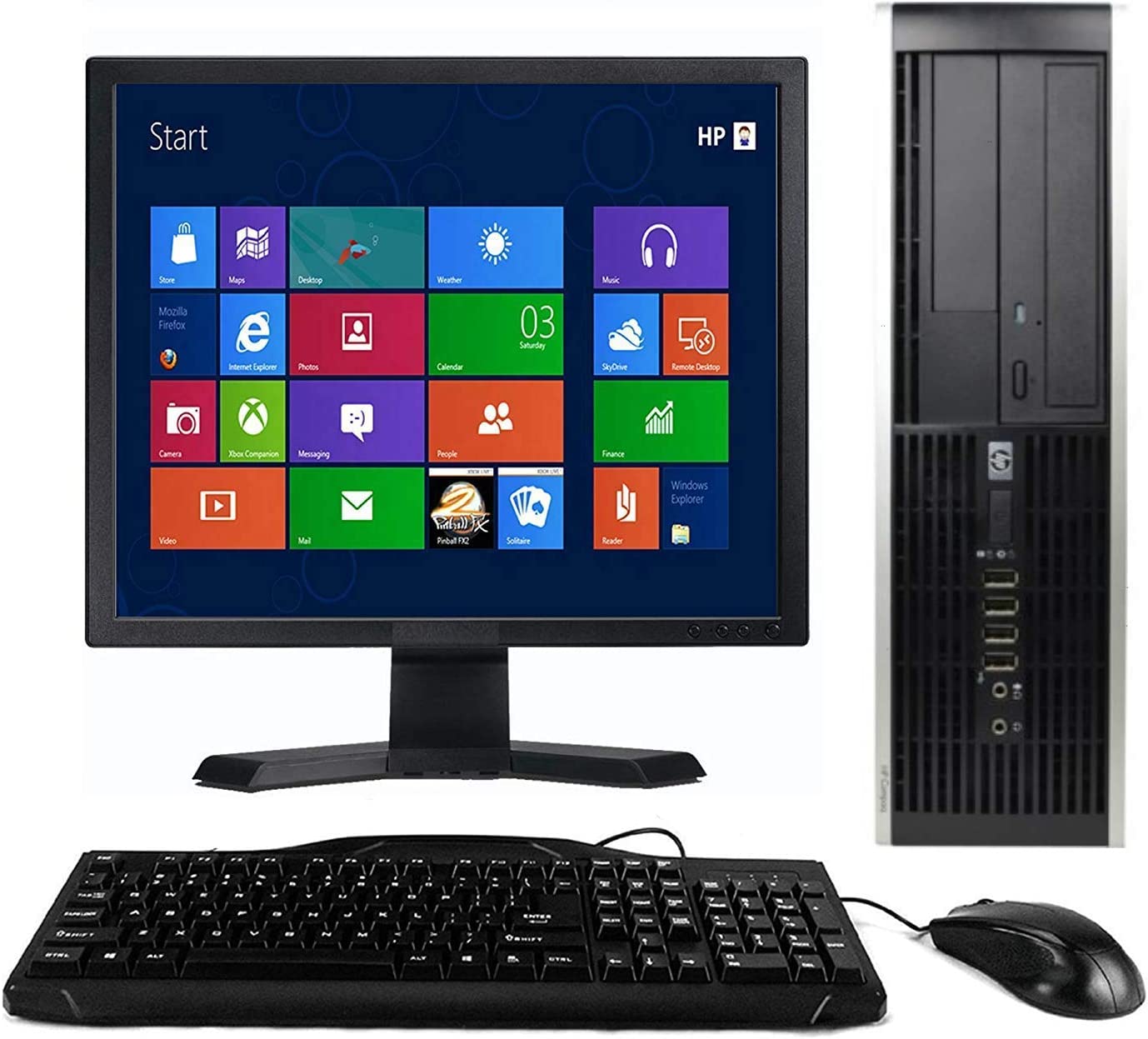 BUREAU HP 290-G4 Dual Core-10 è Gen-4 Go Ram-1To HDD-Ecran 22