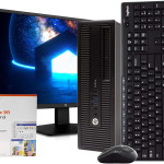 BUREAU HP PRODESK 400 G2 Intel CORe i5-10 è Gen-4 Go Ram-1 To HDD-Windows 10 Pro-Ecran 22 " HDMI VGA FULL HD