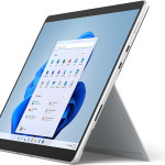 MICROSOFT SURFACE PRO 9 Intel Core i7-12ème Gen-16 Go Ram DDR4-512 Go SSD-Windows 11 Pro-Ecran 13 Pouces-Platinium-Sans Clavier